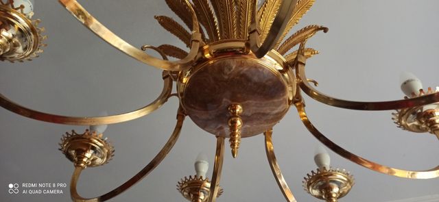 Lámpara  techo araña