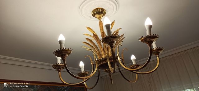 Lámpara  techo araña