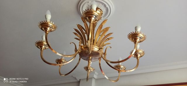 Lámpara  techo araña