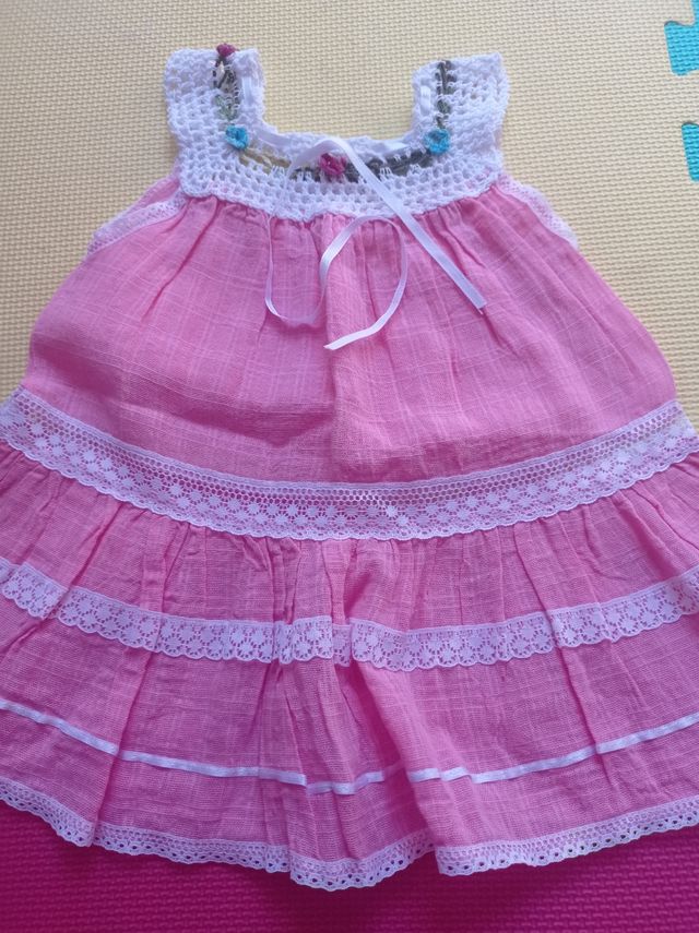 Vestidos bebé niña de 0-6 meses. 