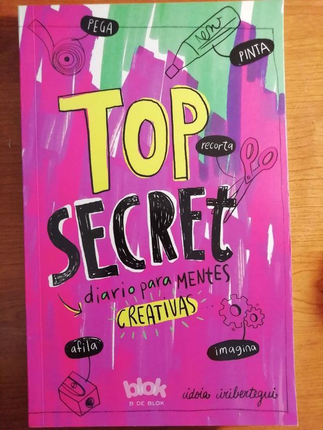 Diario para mentes creativas (top secret)