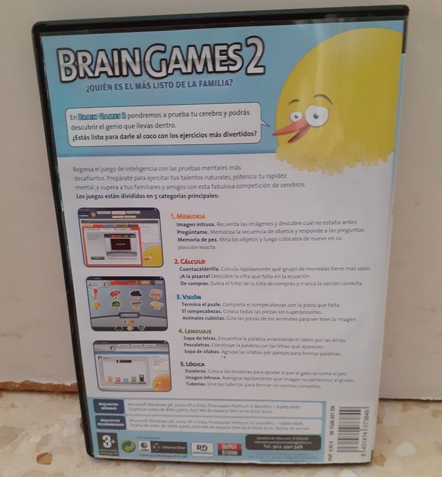 Juego Brain Games 2 (PC)