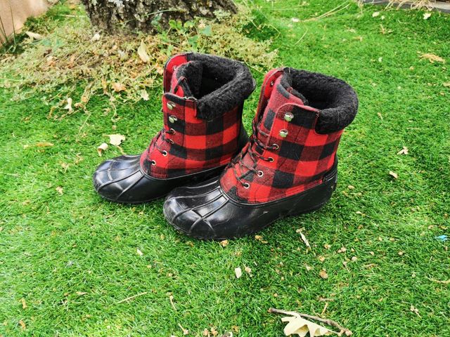 Botas de agua con borrego