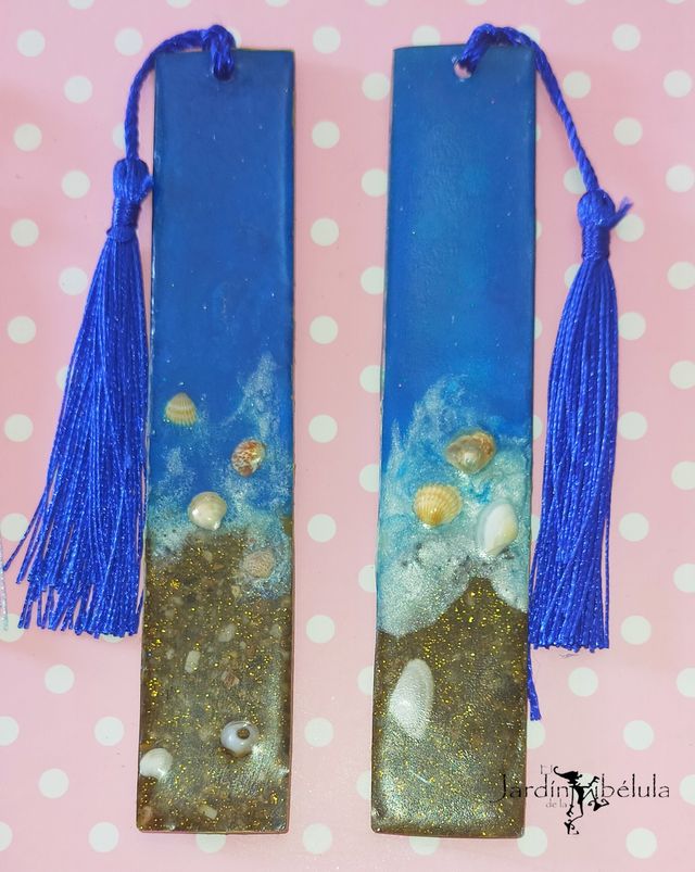 Marca páginas: playa 2