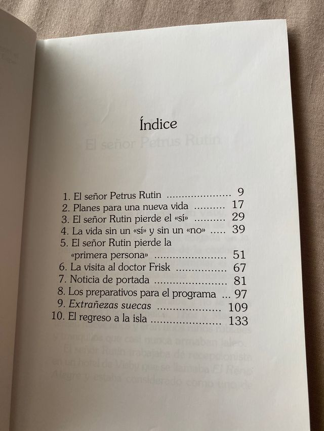 La nueva vida del señor Rutin 