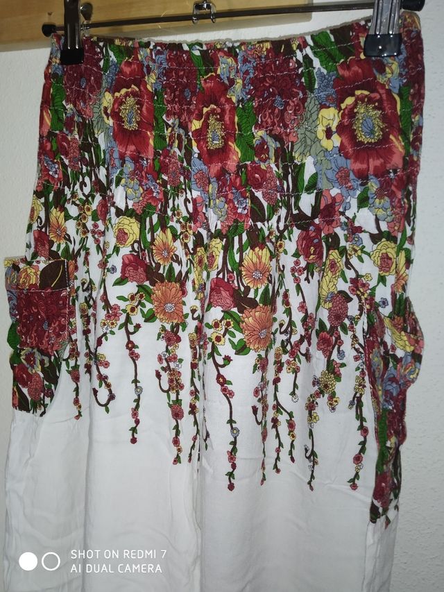 calças de verão menina