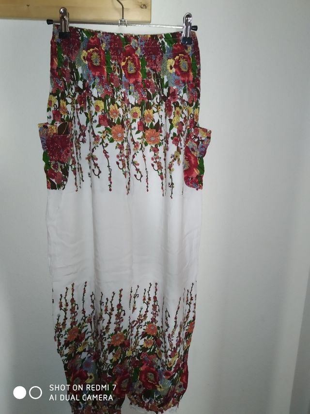 calças de verão menina