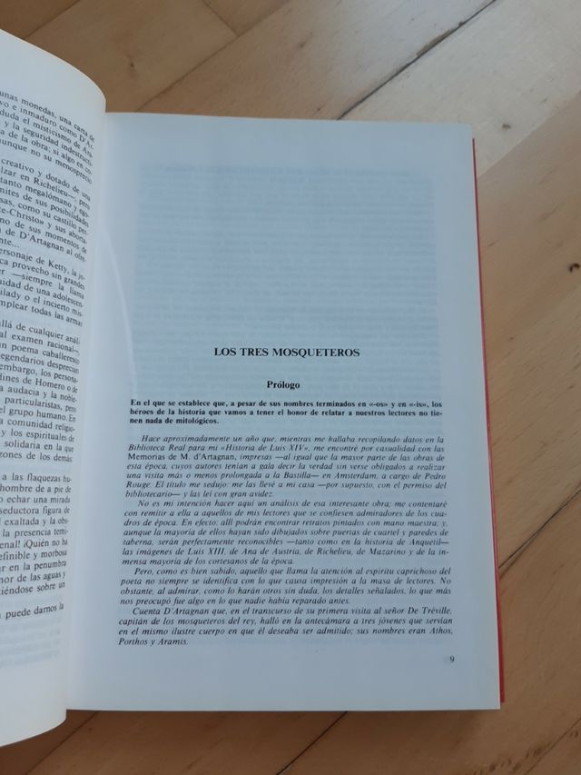 Libro "Los tres mosqueteros " de Alejandro Dumas