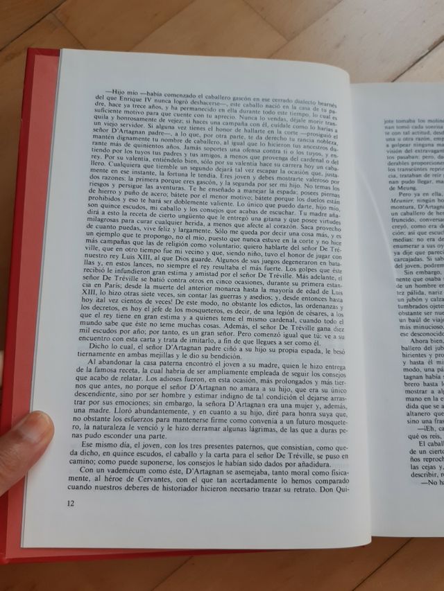 Libro "Los tres mosqueteros " de Alejandro Dumas