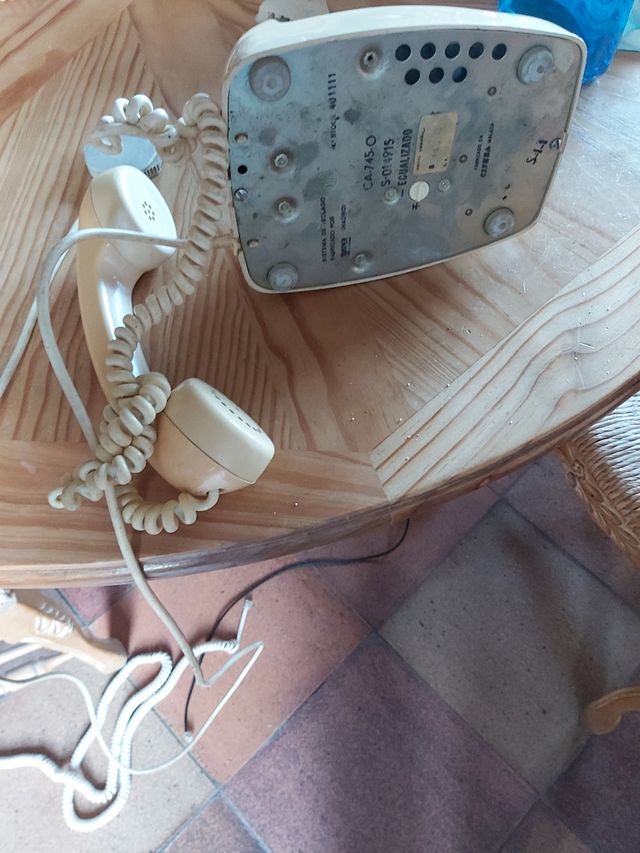 Teléfono vintage.