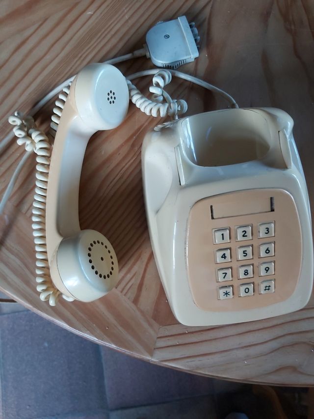 Teléfono vintage.