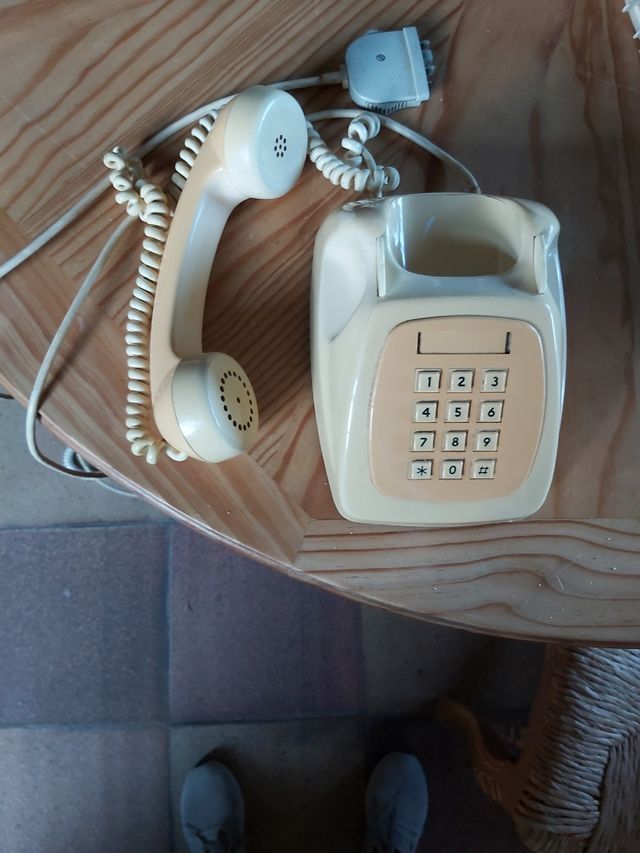 Teléfono vintage.