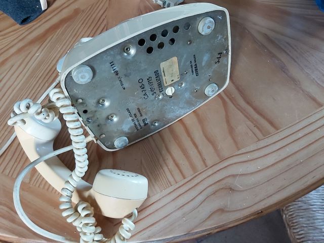 Teléfono vintage.