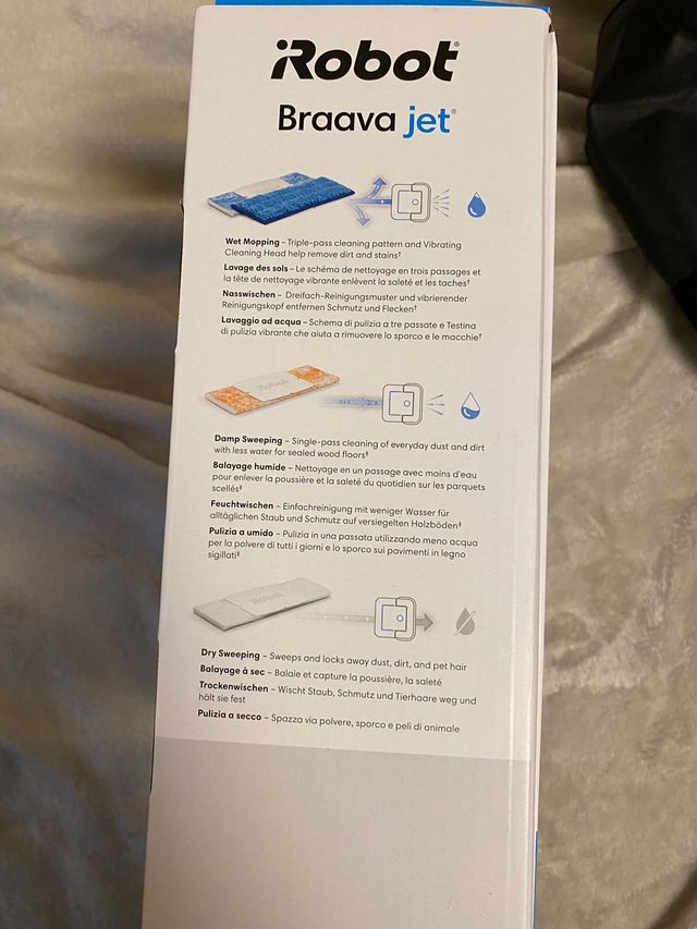 Vendo iRobot nuevo Roomba Bra jet 250