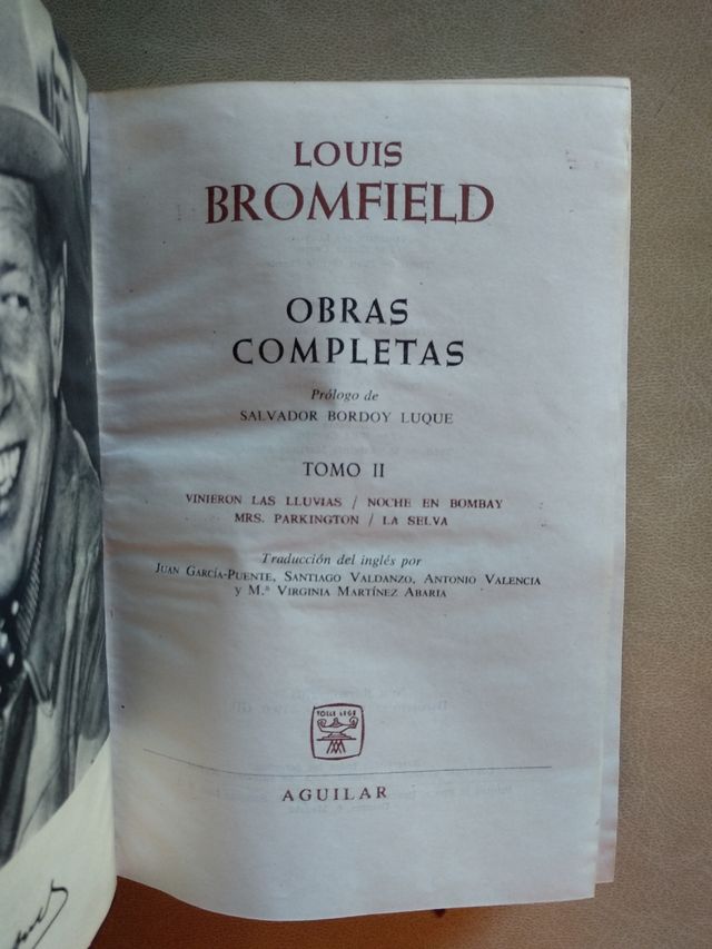 OBRAS COMPLETAS II (Louis Bromfield)