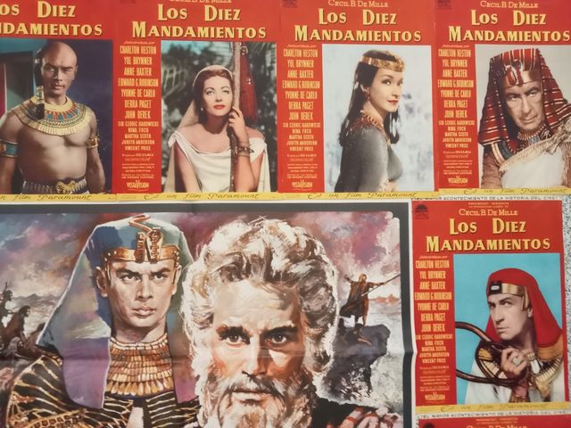 Espartaco+ Caída Imperio +Los 10 mandamientos