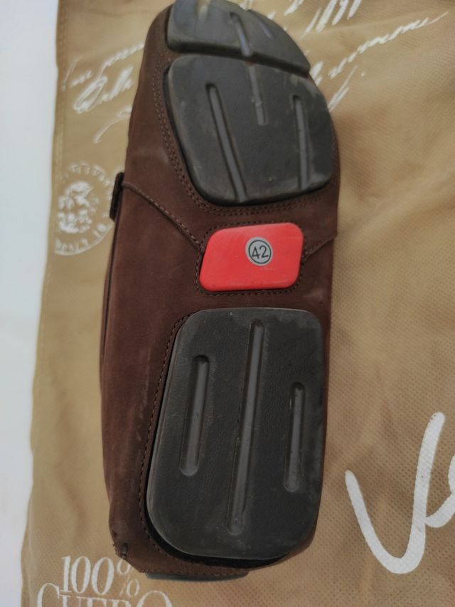 mocasines de ante T.42