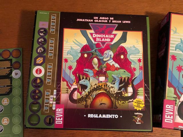 Juego de mesa Dinosaur Island
