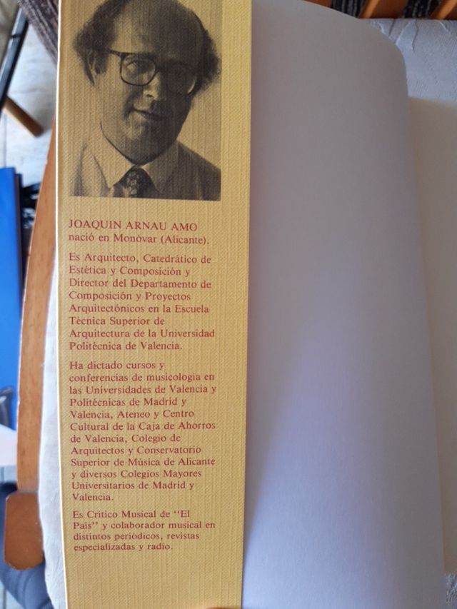 Música e Historia - Joaquín Arnau Amo