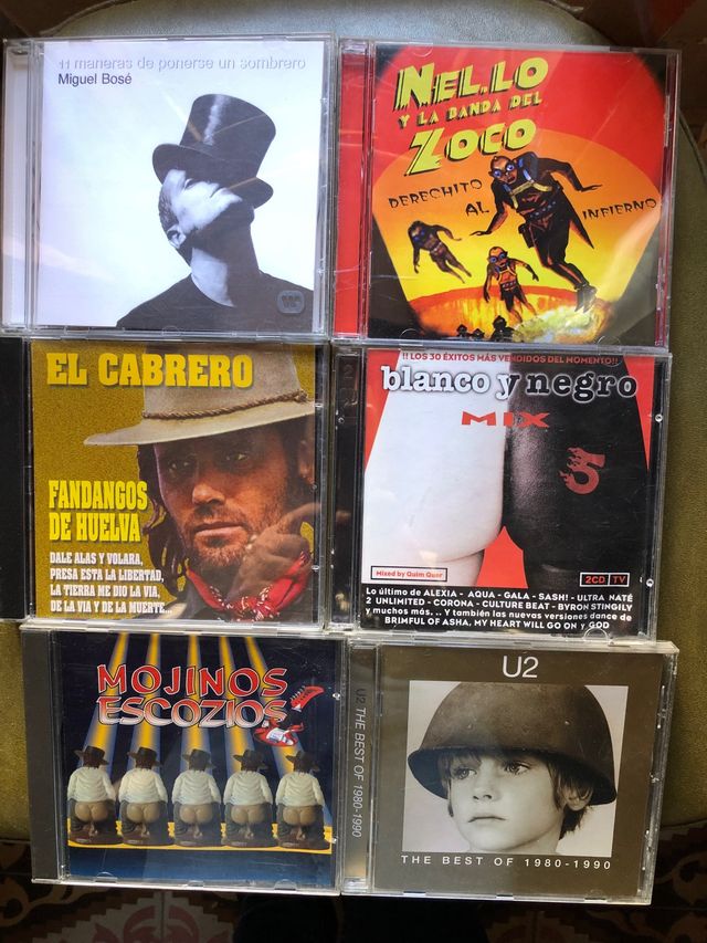 Cd's de musica