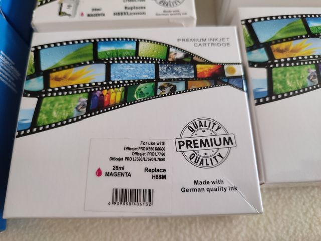 lote cartuchos tinta impresora HP