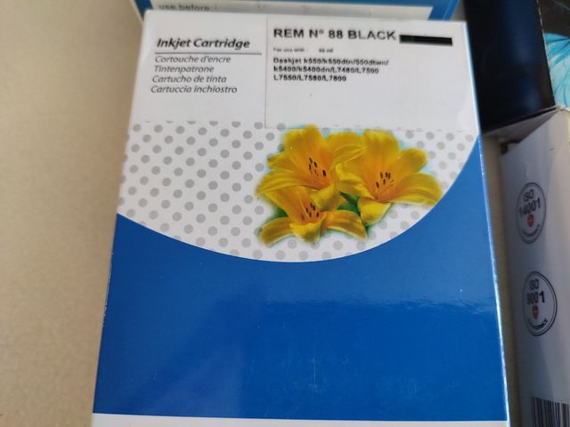 lote cartuchos tinta impresora HP