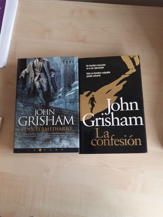 2 libros de John Grisham