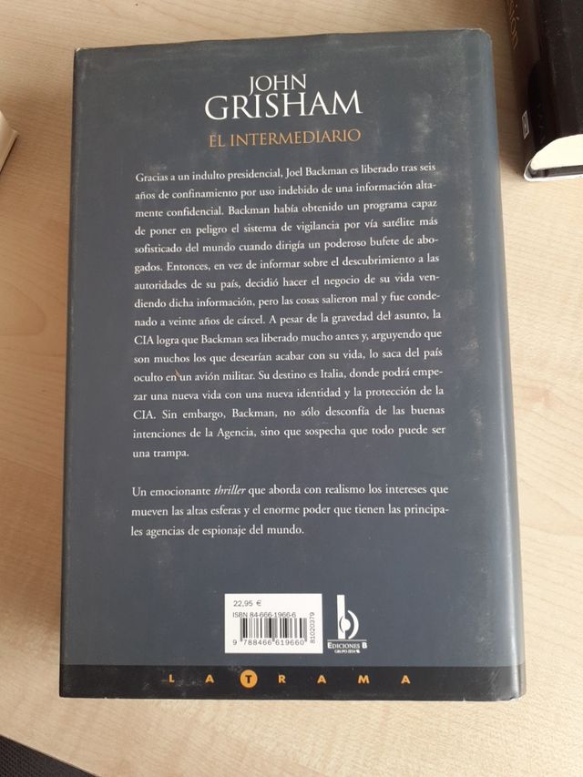 2 libros de John Grisham
