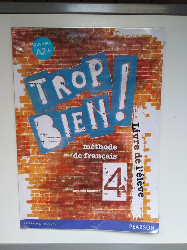 Livre de l'éleve: trop bien! 4° ESO