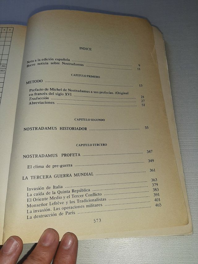 Libro Nostradamus. Historiador y profeta
