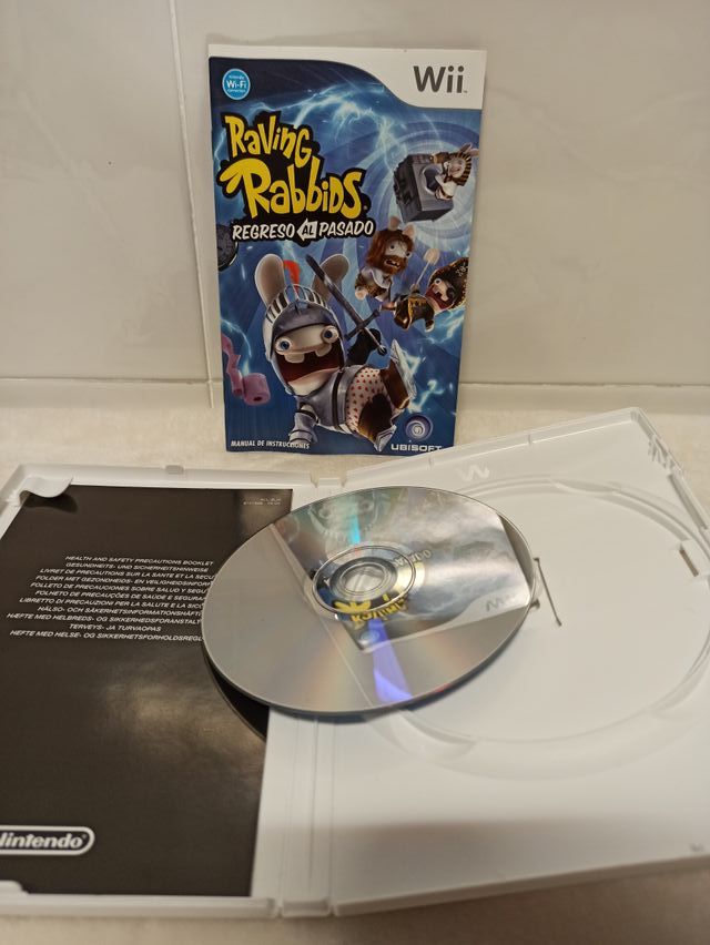 ⭐ Raving Rabbids Regreso al Pasado Wii