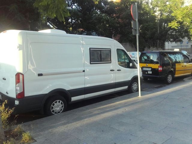 separador carga Ford transit