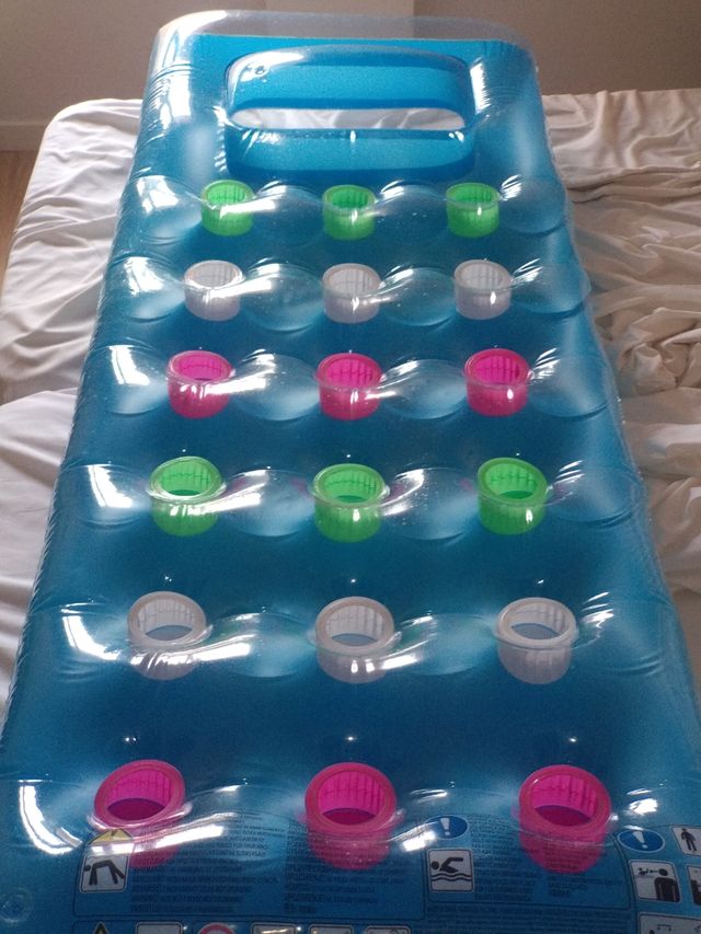 colchoneta inflable playa piscina