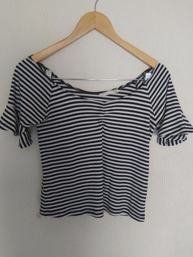 Top rayas