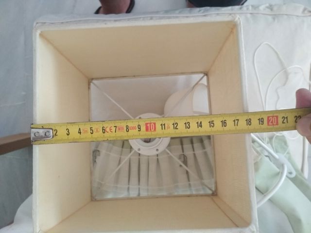 lámpara de colgar cuadrada