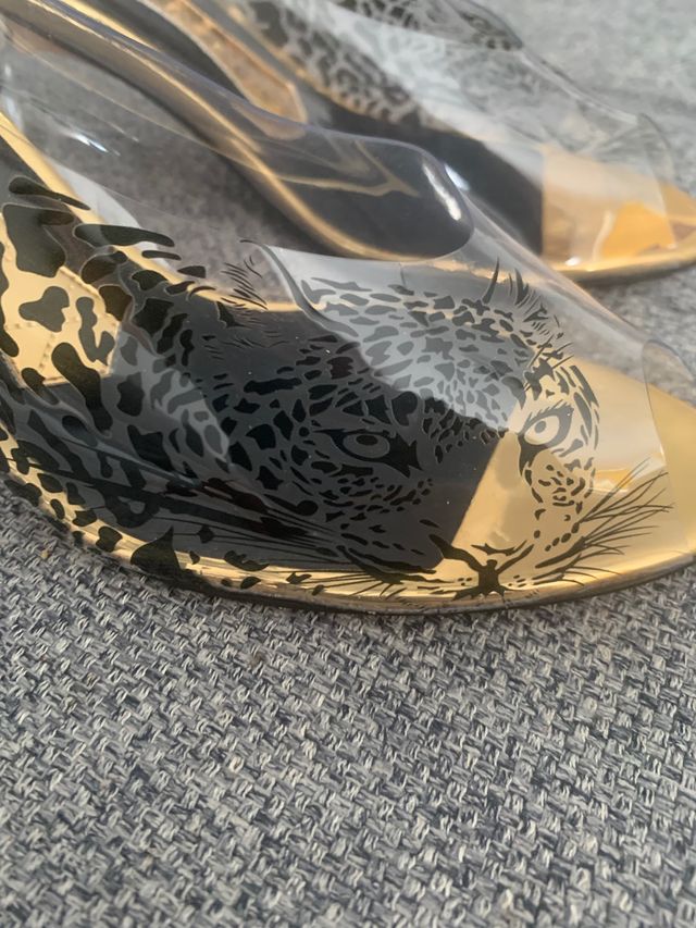 Zapatos magrit transparente 