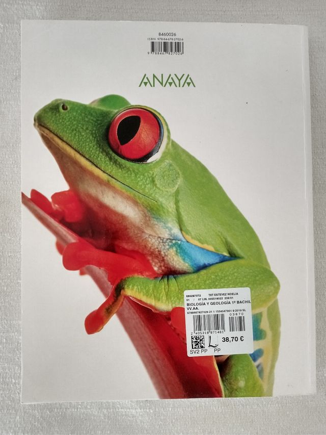 libro biología y geología 1 bachillerato