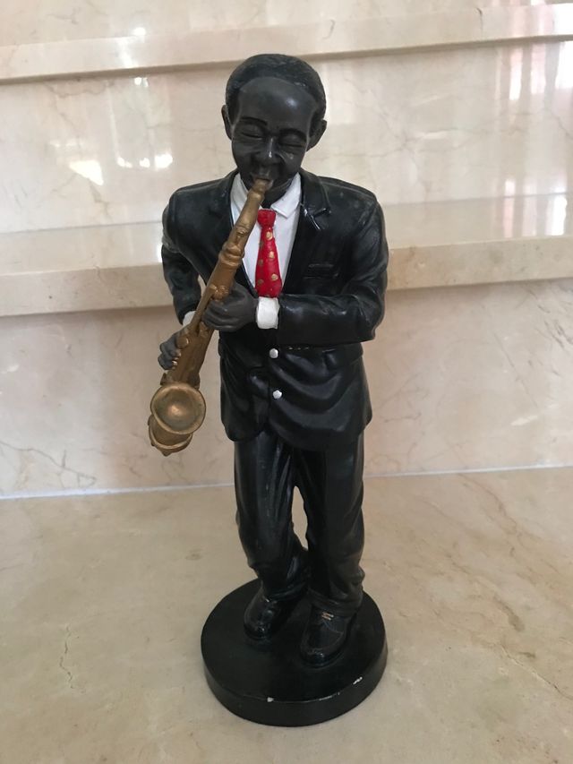 Sassofonista negrito 