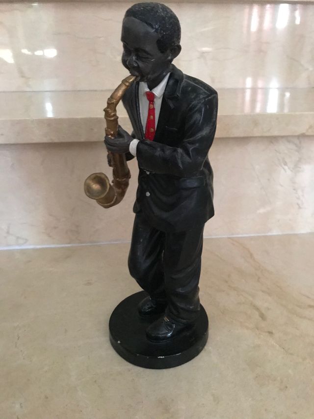 Sassofonista negrito 