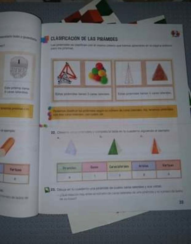 Libros matematicas 3° de Primaria "edebé"