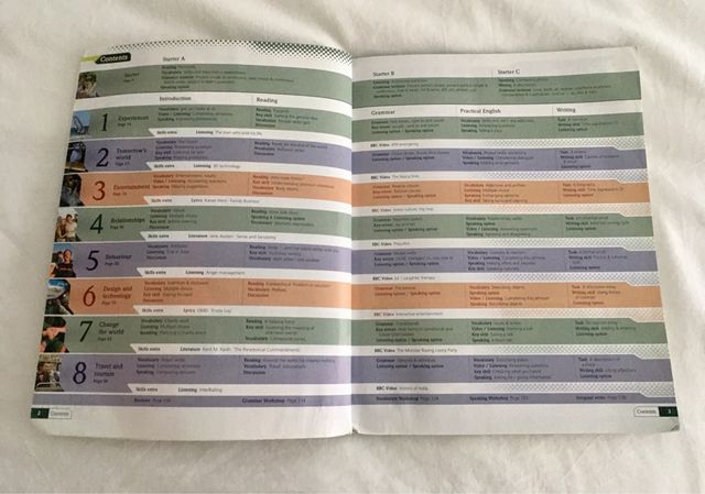 Key to Bachillerato (1), student's book - OXFORD