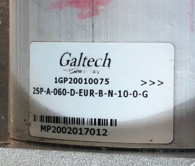 Bomba hidraulico engranaje Galtech 6cc grupo 2