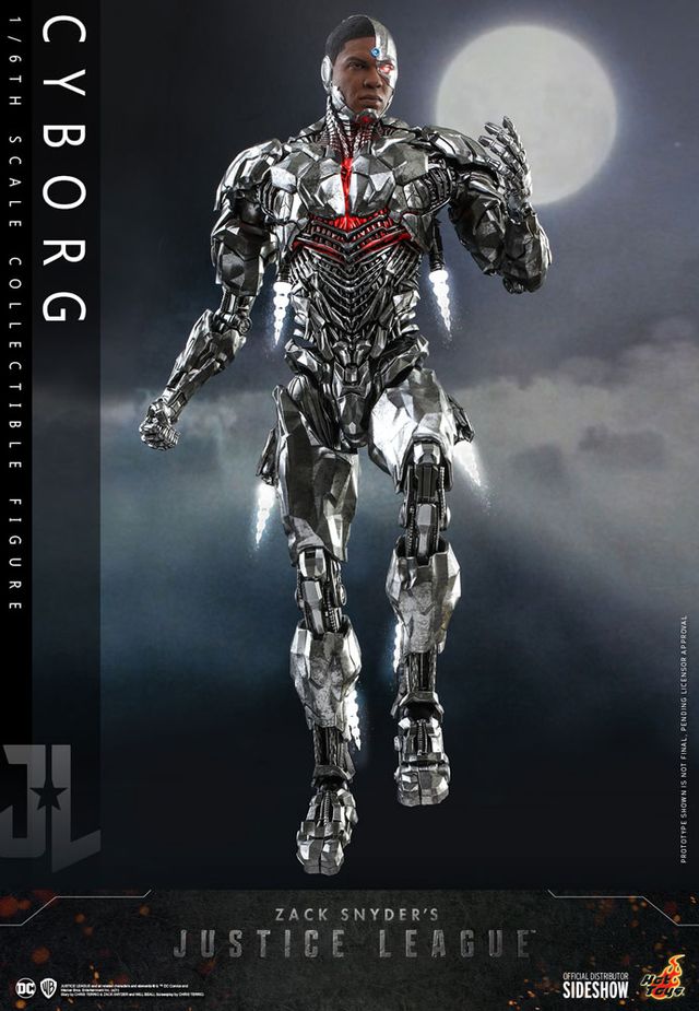 Cyborg Figura 1/6 Snyder Justice League Hot Toys