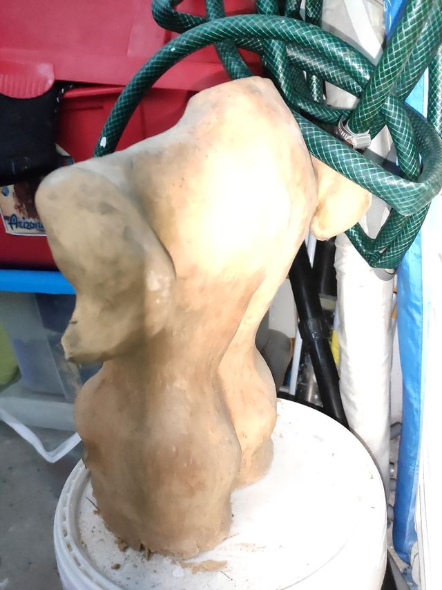 escultura ganador premio Murcia Joven