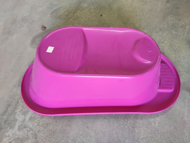 bañera de bebé PVC ikea nueva