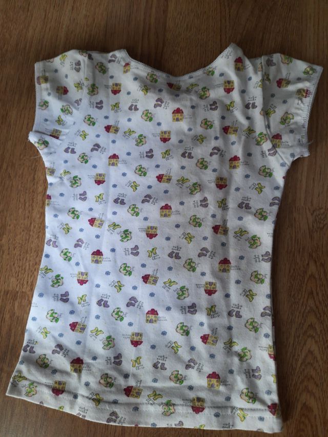 camiseta interior 18 meses