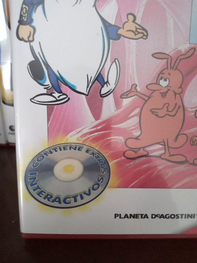 DVDs Erase una vez el cuerpo humano.