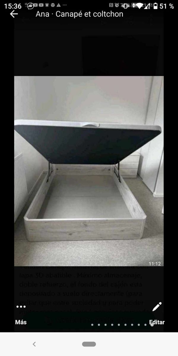 En venta canapés de todas las medidas y disponible