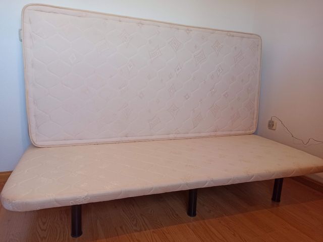 Colchón+base tapizada