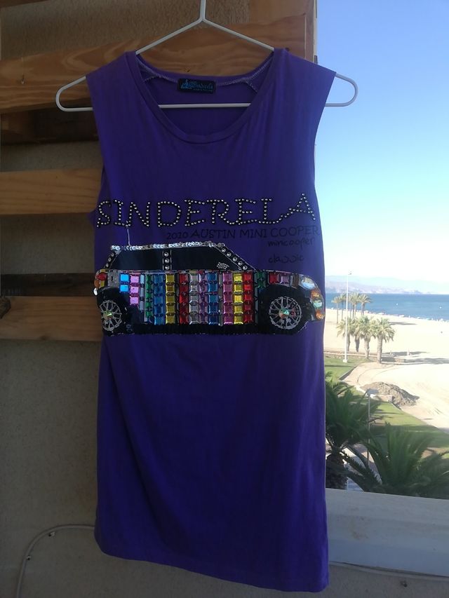 Camiseta italiana, talla única, nueva